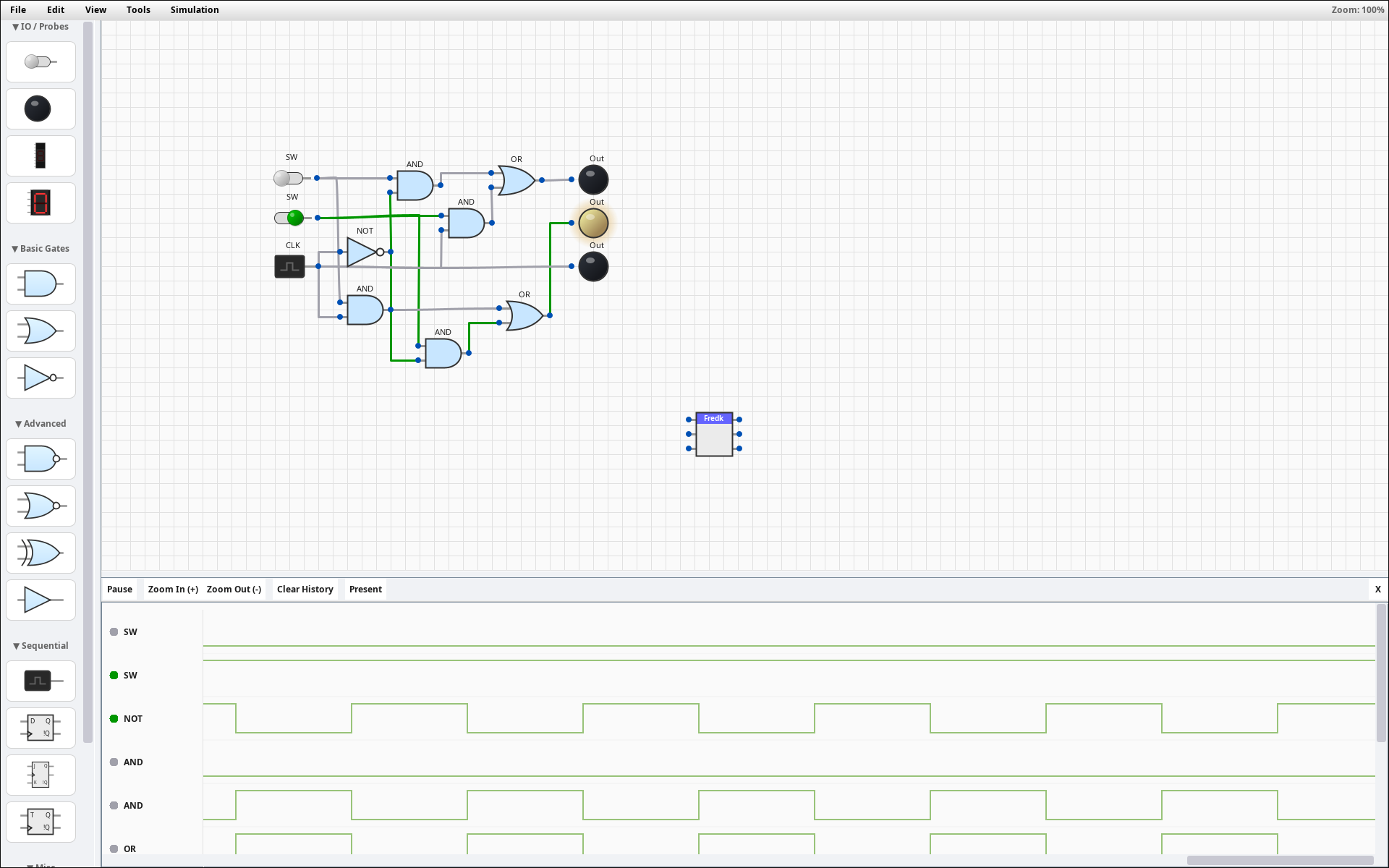 LogiK Simulator Interface